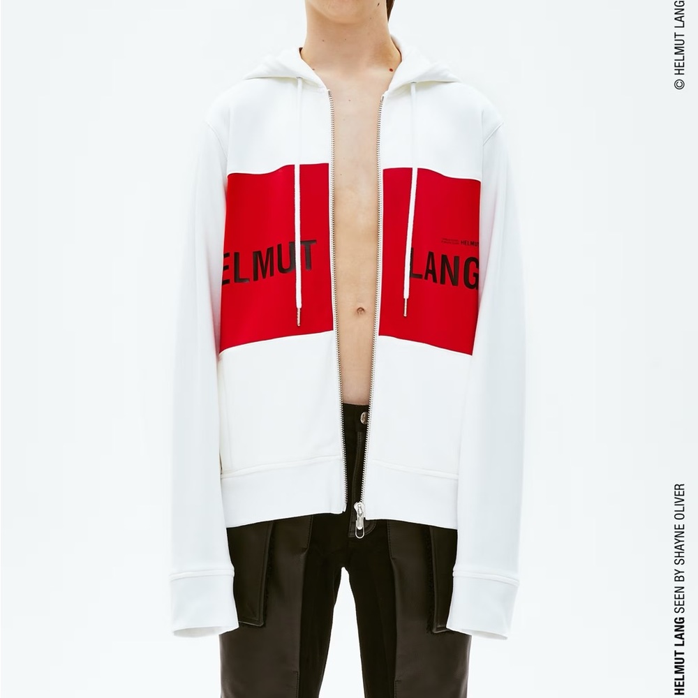 Helmut Lang Zip-Up Hoodie